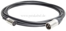 Midi-Adapterkabel DIN-Buchse  auf XLR-Stecker ( Neutrik )
