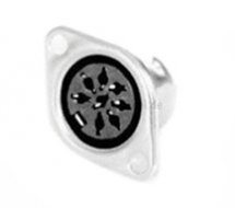 DIN-Buchse Einbau 8pol ( Zentralpin )