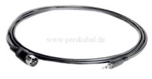 DIN-Stecker 3pol auf Miniklinkenstecker 3,5mm mono (Tip an 3;Masse an 2)