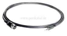DIN-Stecker 3pol ( Pin 1+3 bel. ) auf Miniklinkenstecker 3,5mm stereo