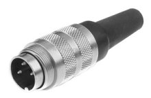 DIN-Stecker 3polig Schraubverschluss auf DIN-Buchse 3polig Schraubverschluss ( DAP MC-216 )