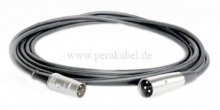 DIN-Stecker 3polig ( Neutrik NYS 321 )-Pin 3 bel.  auf XLR-Stecker DAP LC-126