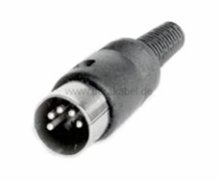 Preview: DIN-BUCHSE auf 2 x DIN-STECKER (alle 5 Pins belegt )