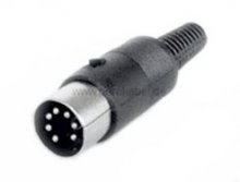DIN-Stecker 7 polig auf DIN-Stecker 5 polig