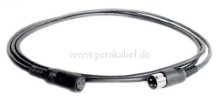 DIN-Kabel Verlängerung DAP MC-205 Stecker/Buchse 3polig