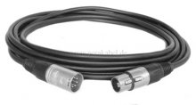 DMX-Kabel ( Binary 434 DMX512 ) XLR 5 polig Neutrik