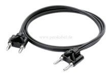 Doppel-Bananenstecker 4mm auf Doppel-Bananenstecker 4mm