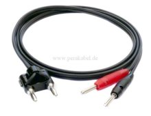 Doppel-Bananenstecker 4mm auf 2x Bananenstecker 4mm