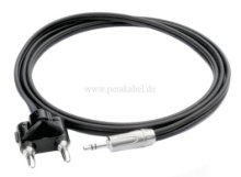 Doppel-Bananenstecker 4mm auf Klinkenstecker 3,5mm stereo