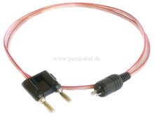 Lautsprecherkabel  (HIFI) Doppel Bananenstecker auf Lautsprecherstecker