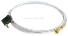 Doppel-Bananenstecker auf RCA-Stecker -HiFi Lautsprecherkabel (2x0,75qmm)