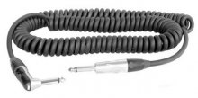 Gitarrenkabel - Spiralkabel - Klinken DAP X-type ( 1xgewinkelt )  6m