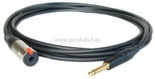 Klinkenverlängerung Stecker/Buchse 6,3mm mono 2pol (DAP LC-126)