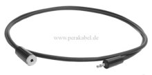 Klinkenstecker 2,5mm mono  auf Klinkenbuchse 2,5mm mono (small boddy)