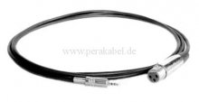 Mikrofonkabel Miniklinkenstecker 2,5mm stereo auf XLR-Buchse