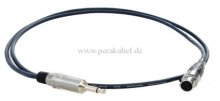 Miniklinkenstecker 3,5mm mono 2pol auf Mini XLR-Buchse 3pol ( DAP MK-SPIN )