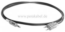 Miniklinkenstecker 3,5mm vernickelt (Kabel 6 x 3 )
