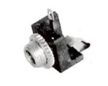 Klinkeneinbaubuchse 3,5mm 2pol