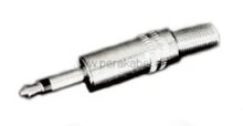 Miniklinkenstecker 3,5mm metall mono auf Miniklinkenstecker 3,5mm metall mono