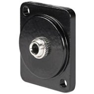 Klinkeneinbaubuchse 3,5mm stereo ( für Chassismontage )
