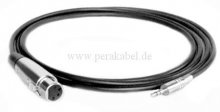 Miniklinkenstecker 3,5mm stereo auf XLR-Buchse 4 polig