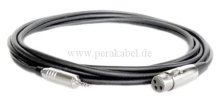 Klinkenstecker 3,5mm stereo (Tip+Ring gebr.) auf XLR-Buchse