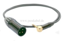 Miniklinkenstecker 3,5mm gewinkelt auf XLR-Stecker ( Seetronic )