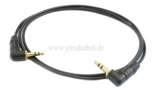 Stereokabel SC-Cicada SO-D14 2x0,14qmm-Klinken verg. Kontakte 3,5mm 3pol gewinkelt Neutrik