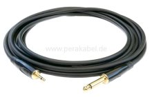 Klinkenstecker 6,3mm mono metall auf Klinkenstecker 3,5mm mono (Tricone MKII)