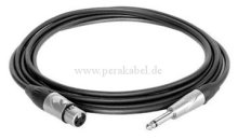 Klinke 6,3mm auf XLR-Buchse - Zuleitung für Aktivboxen  unsymmetrisch