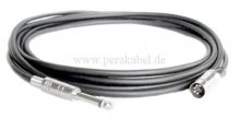 DIN-Stecker auf Klinkenstecker 6,3mm mono DAP LC-126 ( Tip an 1 + 4 ;  Masse an 2 )