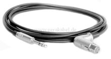 Klinkenstecker 6,3mm stereo (D) auf XLR-Buchse gewinkelt