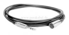XLR-Stecker 5 polig auf Klinkenstecker 6,3mm stereo D