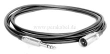 Klinkenstecker 6,3mm stereo (D) auf XLR-Stecker DAP MC-216