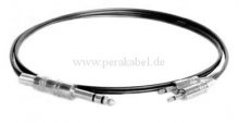 Klinkenstecker 6,3mm stereo 3pol auf 2x Miniklinkenstecker 3,5mm mono 2pol