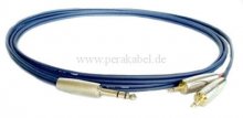 Klinkenstecker 6,3mm stereo S auf 2x Miniklinkenstecker 3,5mm mono S (8x4)