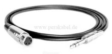 Klinkenstecker 6,3mm stereo auf XLR-Buchse 4 polig