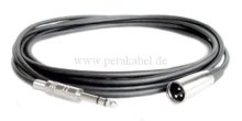 Klinkenstecker 6,3mm stereo auf XLR-Stecker DAP MC-216