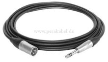 Klinkenstecker 6,3mm 3pol DAP X-type auf XLR-Stecker3pol-Zuleitung für Aktivboxen