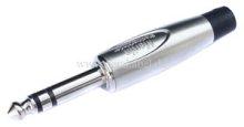 Klinkenstecker 6,3mm stereo auf 2 x XLR-Buchsen (symmetrisch)