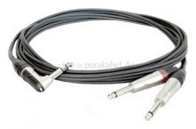 Insertkabel ( 8 x 4 / 2 x 0,22qmm ) Winkelklinke auf 2 x Klinke gerade ( DAP X-type )