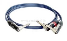 Insertkabel ( 8 x 4 )-Winkelklinke 3pol auf 2 x Winkelklinke 2pol ( DAP X-type )