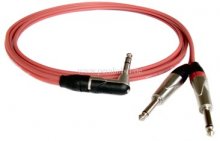 Klinkenstecker 6,3mm DAP X-type (1x gewinkelt) - Insertkabel ( C121 )
