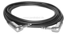 Professionelles Stereokabel-Klinkenstecker 6,3mm Neutrik (gewinkelt )