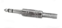 Doppel-Bananenstecker 4mm auf Klinkenstecker 6,3mm stereo