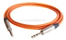 Stereokabel Klinkenstecker 6,3mm Neutrik NP3C