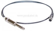 Klinkenstecker 6,3mm stereo NYS202 auf Mini XLR-Buchse 4 polig RT4FC-B ( REAN )
