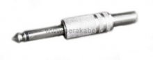 Patchkabel Klinkenstecker 6,3mm 2pol auf XLR-Stecker 3pol