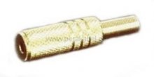 DIN-Stecker 3pol ( NYS 321G )-Pin 1+3 bel. auf Miniklinkenbuchse 3,5mm mono verg.