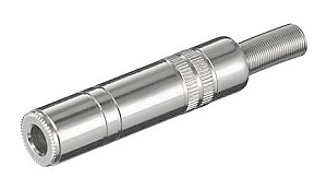 Lautsprecherstecker auf Klinkenbuchse 6,3mm (Lautsprecherkabel 2 x 1,5)